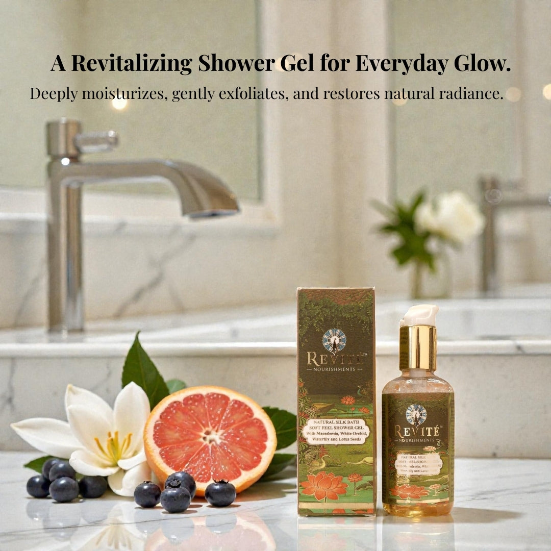 Shower Gel Adhirati | For Dry Skin, Moisturising, No Sulphate & Paraben | 200ml