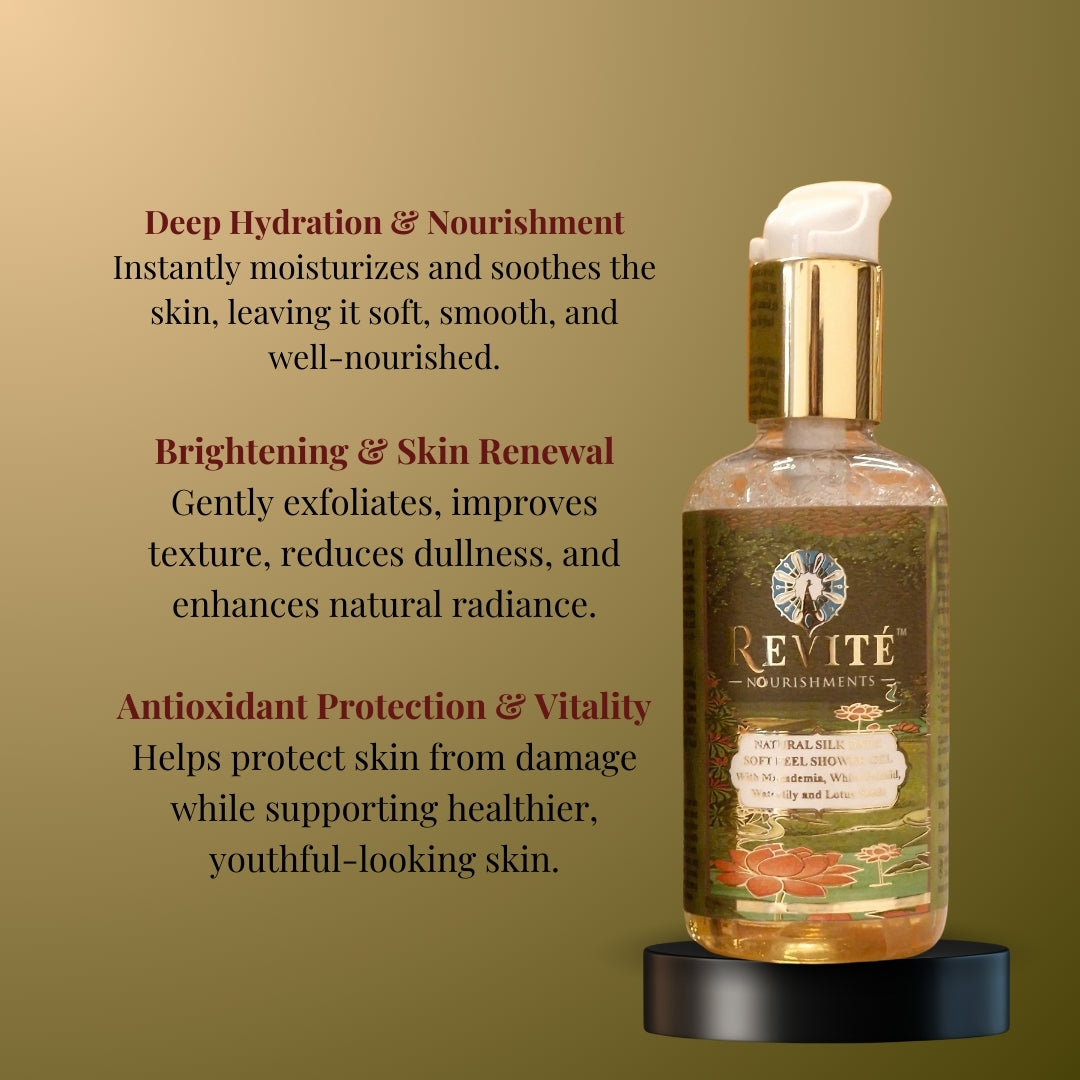Shower Gel Adhirati | For Dry Skin, Moisturising, No Sulphate & Paraben | 200ml