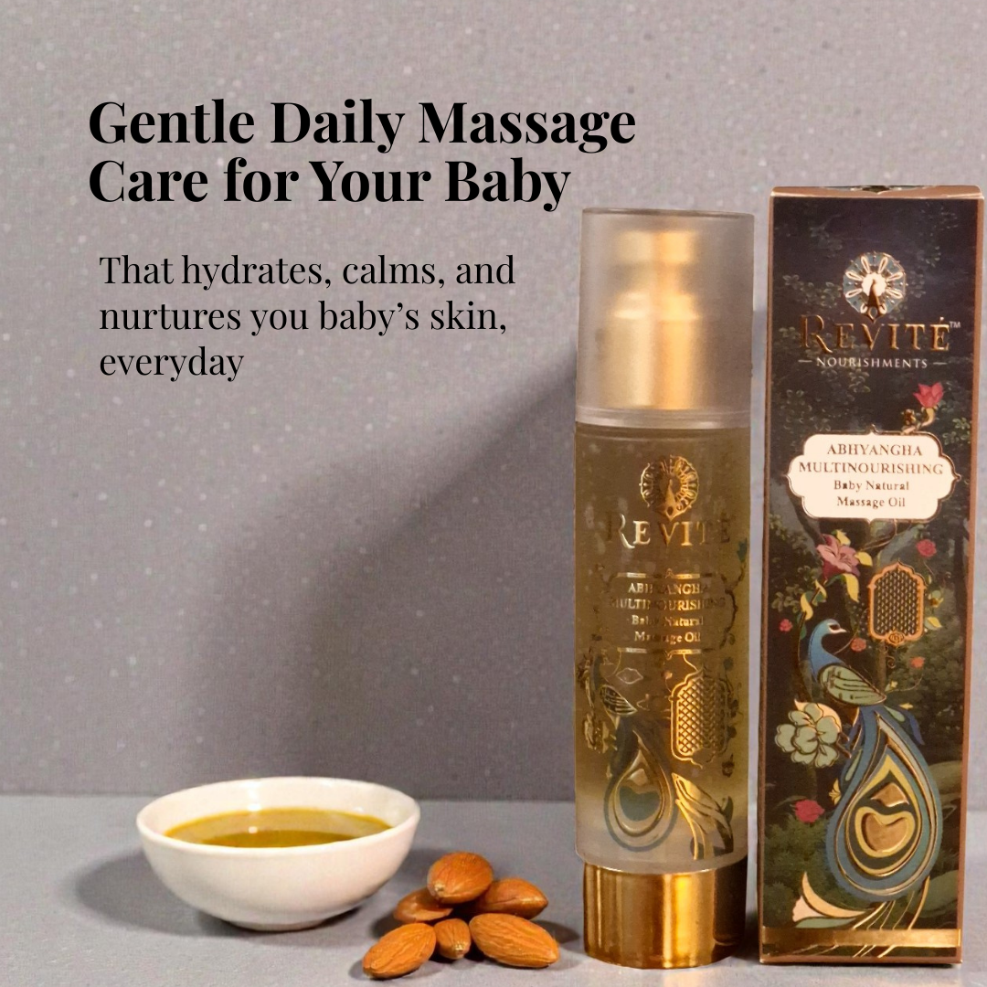 Abhyangha Natural Massage Oil | Multi-Nourishing | Gentle Care | 200 ml