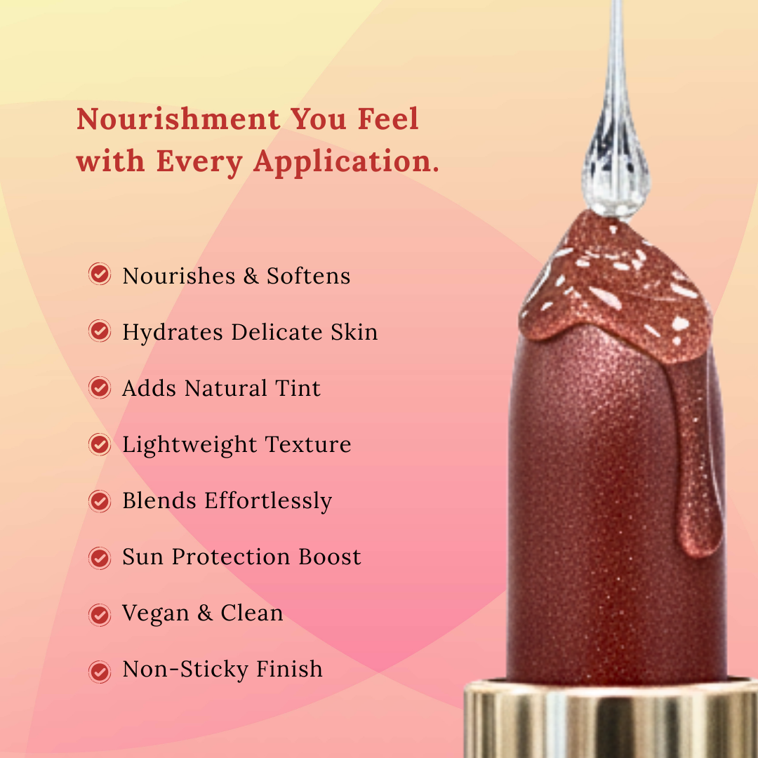 Brown Shimmer Lip and Cheek Tint