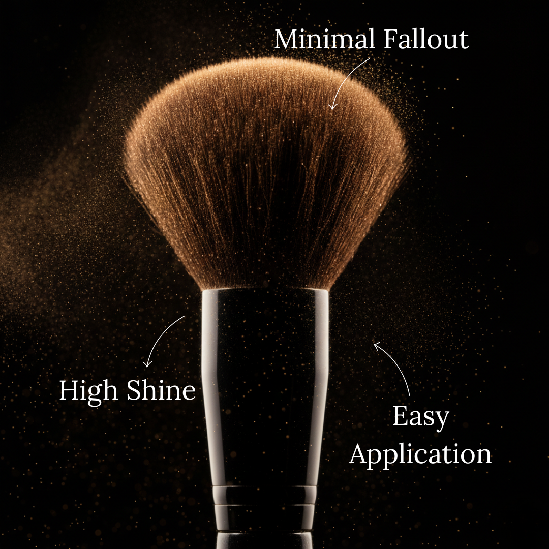 Brown Glitter Shimmer