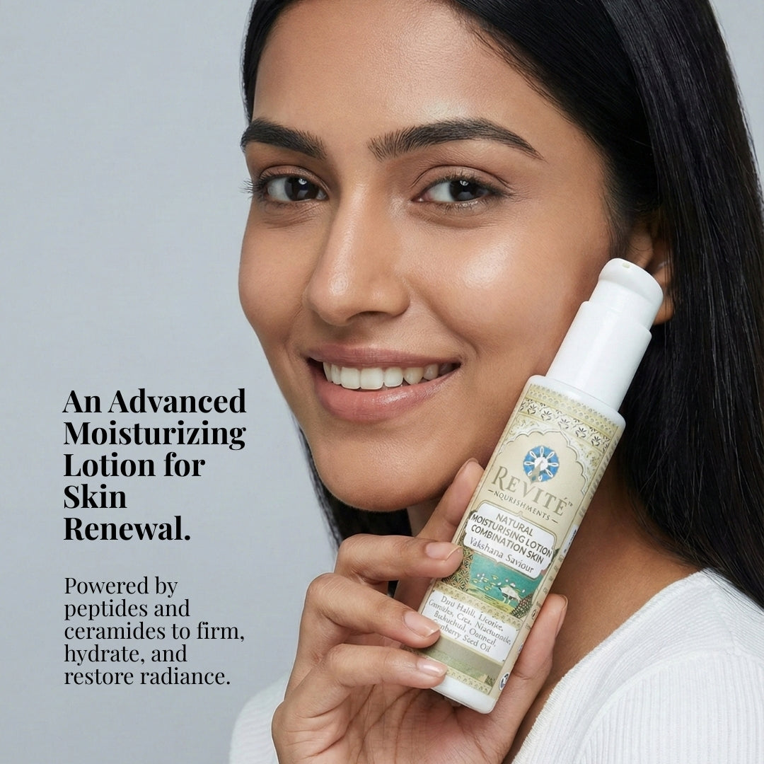 Hydrating Lotion for Combination Skin | Natural Skin Care | Vakshana Saviour | 100 ml