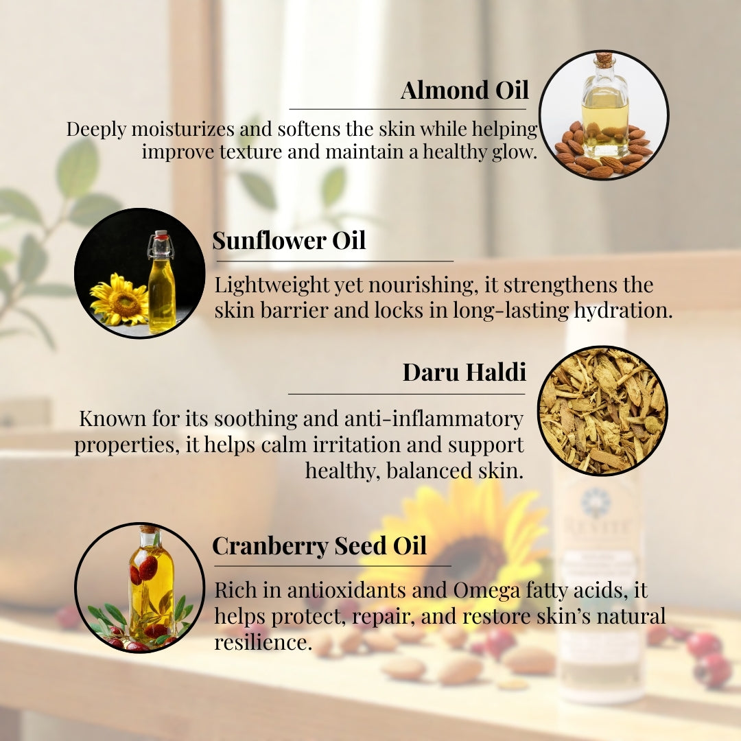 Hydrating Lotion for Combination Skin | Natural Skin Care | Vakshana Saviour | 100 ml