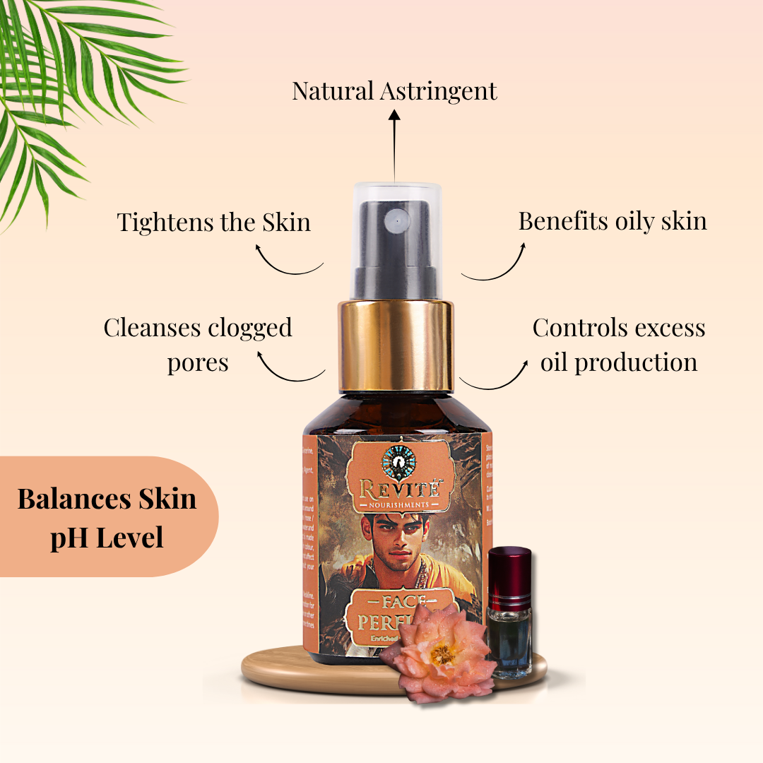 Oudh Face Perfume | Organic and Natural Glycerine & Vit C | 30ml