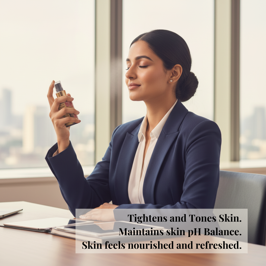 Rose Face Perfume | Rose Extract & Vegan Vit E | 30ml