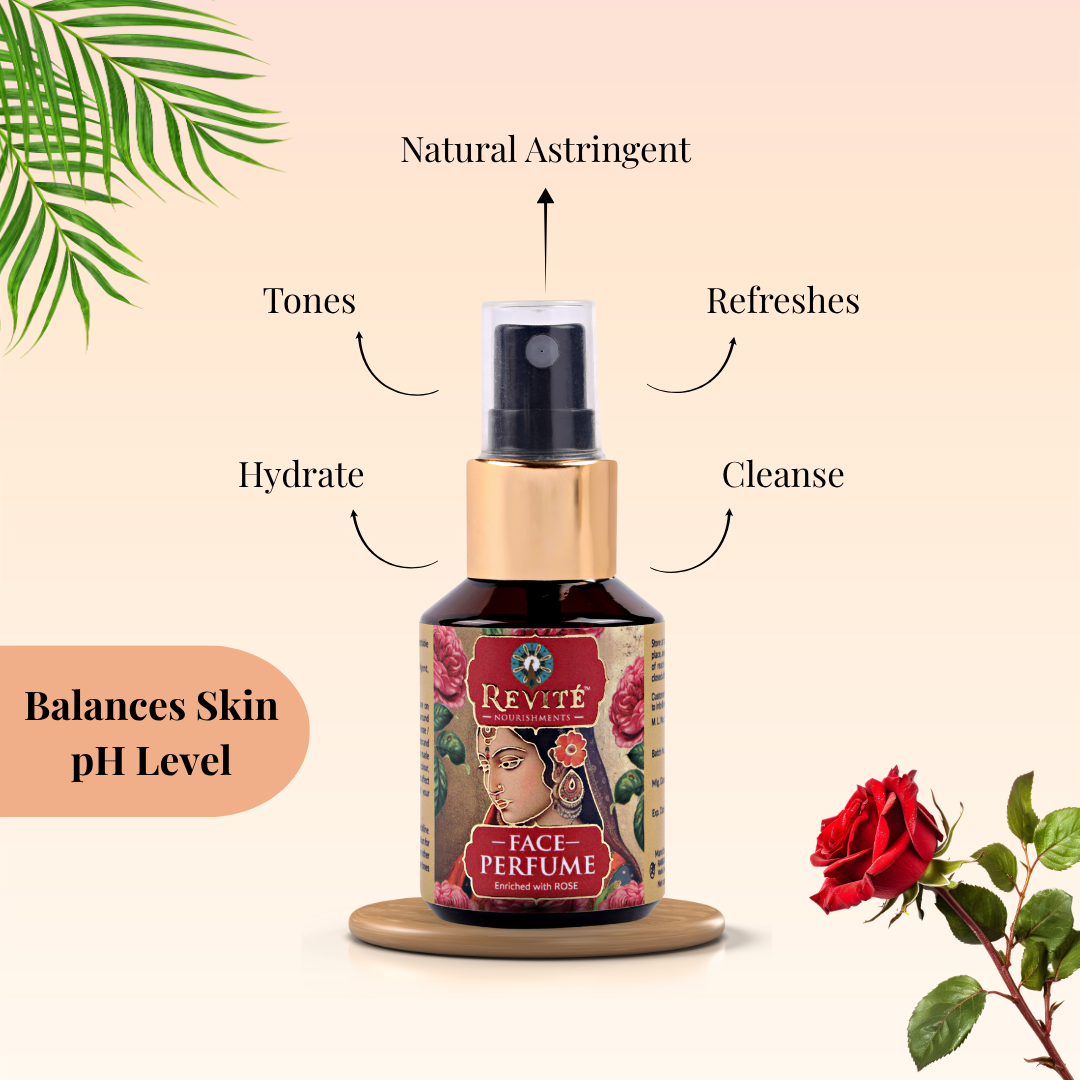 Rose Face Perfume | Rose Extract & Vegan Vit E | 30ml