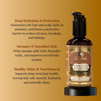 Hair Conditioner| Deep Nourishing Conditioning | Natural Argan & Hibiscus Oils | 100 ml