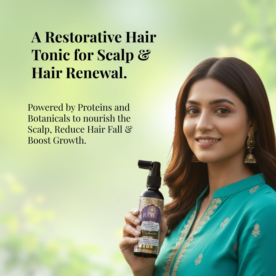 Abhaya Hair Growth Tonic | Strengthen & Volumize | Healthy Scalp | 100 gm