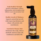 Abhaya Hair Growth Tonic | Strengthen & Volumize | Healthy Scalp | 100 gm