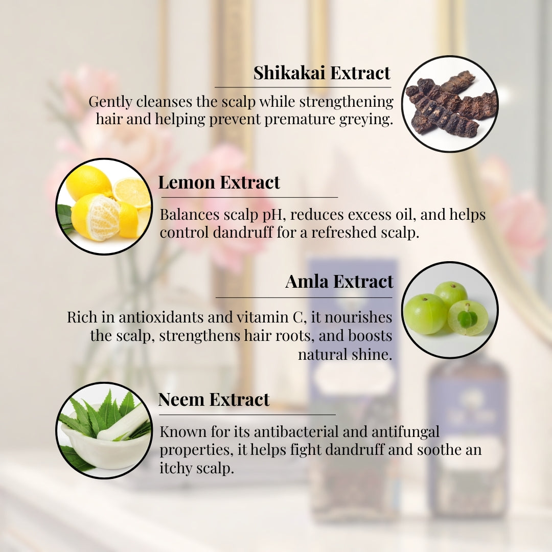 Daruna Samvahana Dandruff Control Shampoo | Sulfate & Paraben Free Formula | 100 ml