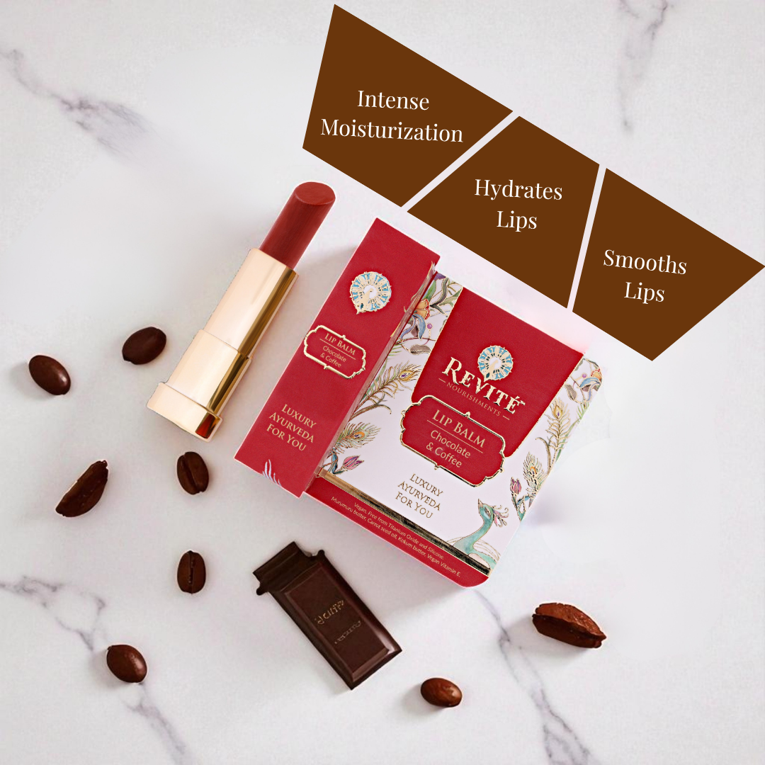 Chocolate & Coffee Lip Balm | Natural Butters, Coffee and Cocoa Extracts