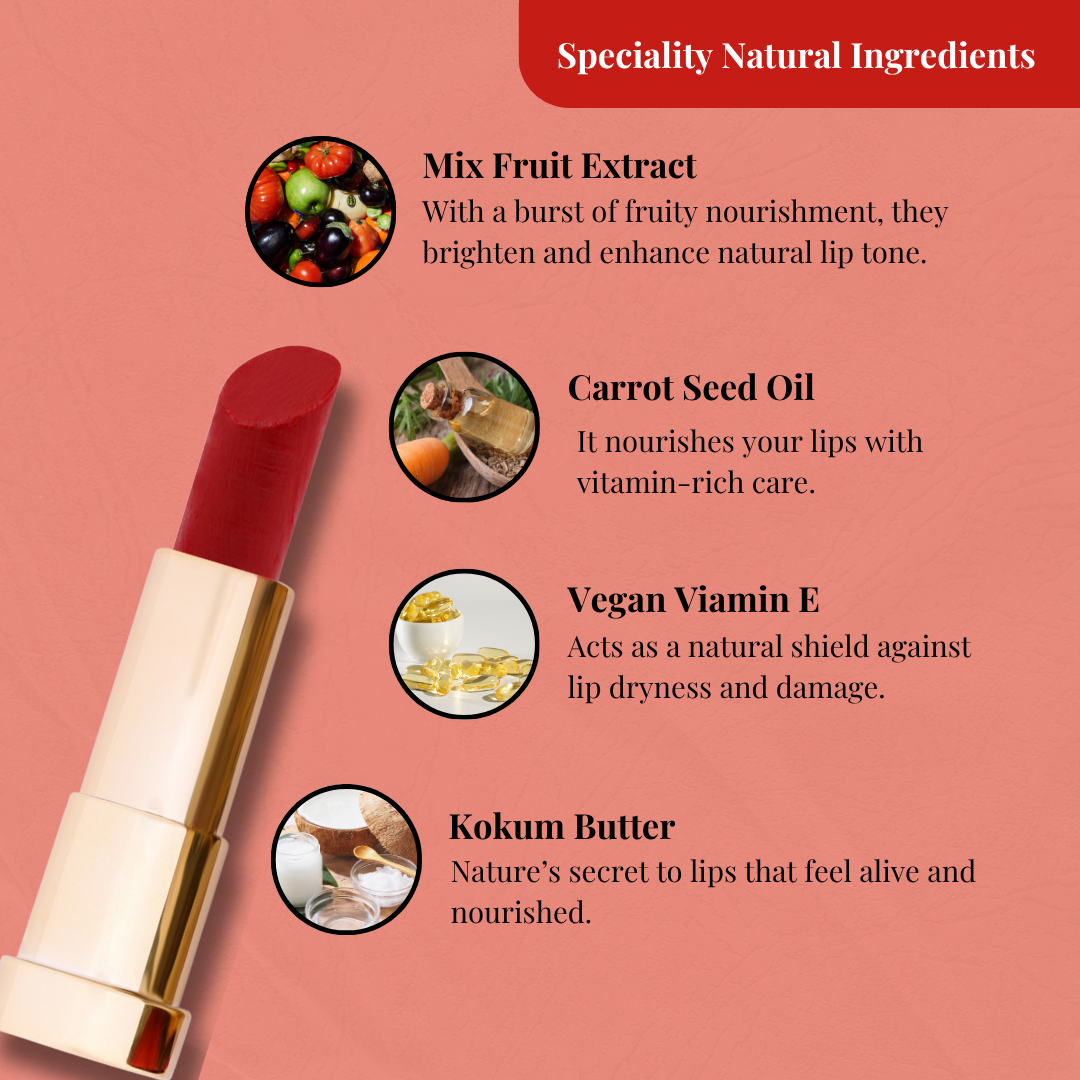 Mix Fruit Lip Balm | Natural Butters & Carrot Seed Oil