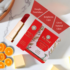 Narangam Orange Lip Balm | Natural Butters & Carrot Seed Oil