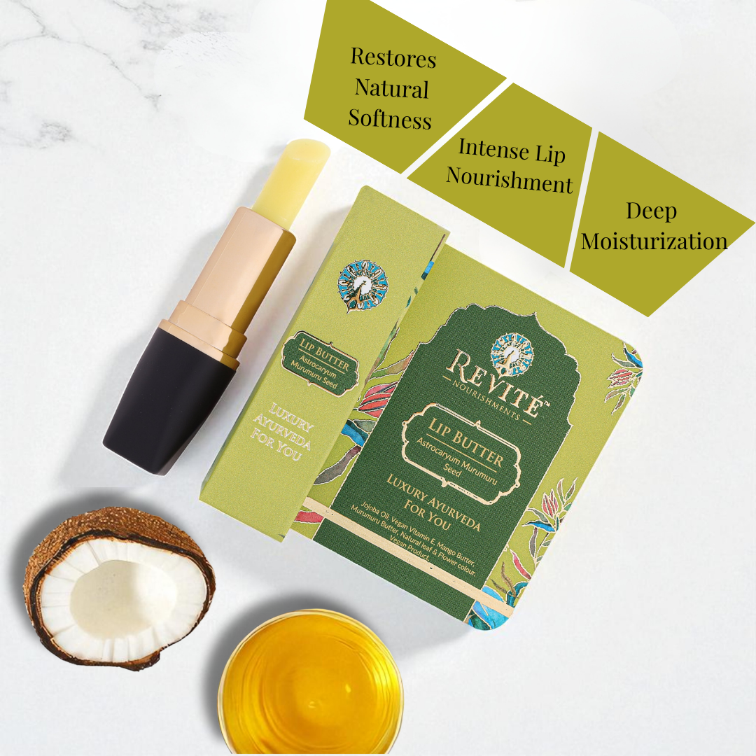 Astrocaryum Murumuru Seed Lip Butter | Natural Butters & Jojoba Oil