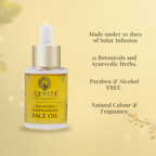 Palaksha Nalpramadi Face Oil | Detans, Brightens | Repairs Skin Barrier | Solar Fusion | 30ml