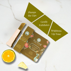Narangam Orange Lip Scrub | Avocado Butter, Vegan Vit E and Orange Extract