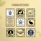 Natural Under Eye Gel with Bakuchiol, Kiwi and Aloevera | Silicon Free | 50mg