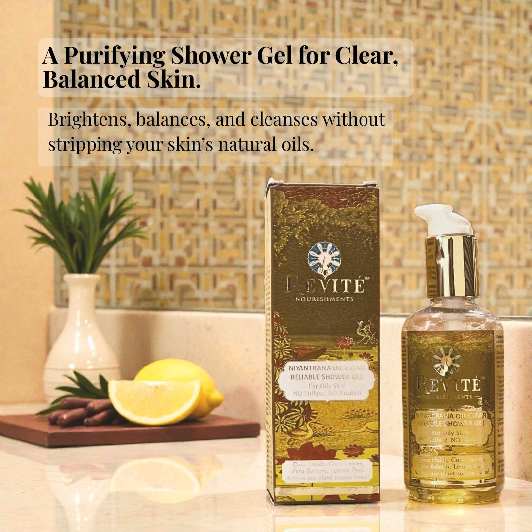 Shower Gel Niyantrana Oil-Clear Reliable | For Oily Skin | 200 ml