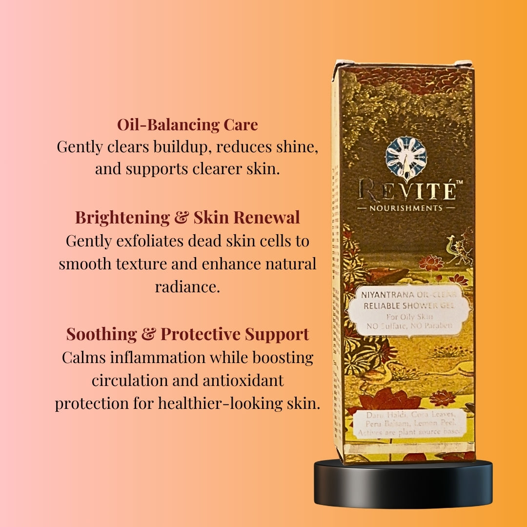 Shower Gel Niyantrana Oil-Clear Reliable | For Oily Skin | 200 ml