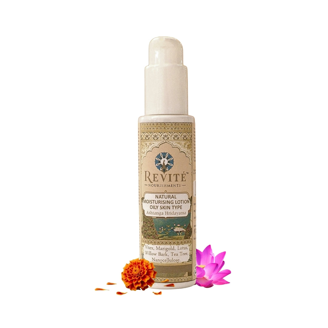 Natural Moisturising Lotion | Oily Skin Care | Ashtanga Hridayama | 100 ml