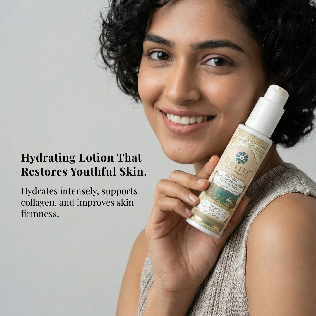 Natural Moisturising Lotion | Oily Skin Care | Ashtanga Hridayama | 100 ml