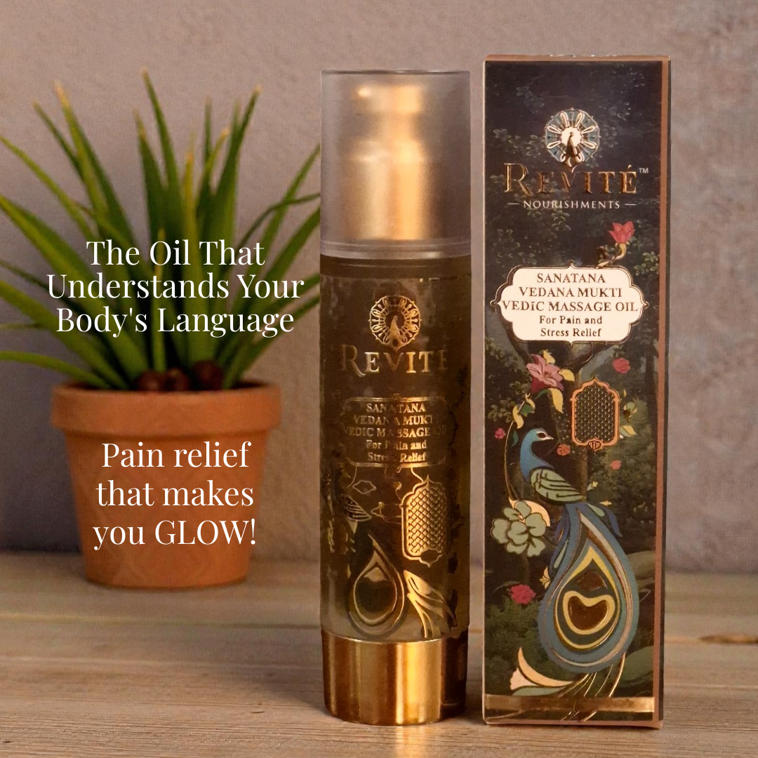 Sanatana Vedana Mukti Vedic Massage Oil | Pain and Stress Relief | 200 ml