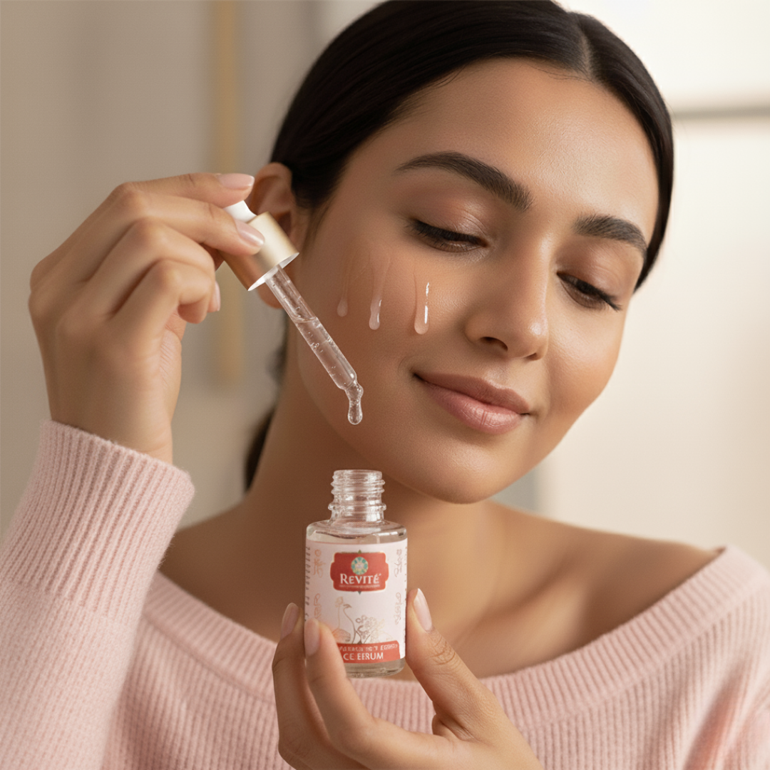 Vayasthapana Anti-Ageing Face Serum | Hydrates & Brightens | 20% Niacinamide | 30ml