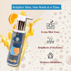 Ardayati Vitamin C Face Wash | Turmeric, Orange & Kakdu Plum | Eco-Cert Surfactants and Foaming Agents | 100ml