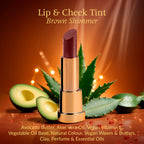 Brown Shimmer Lip and Cheek Tint