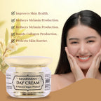 Kesarvarna Natural Day Cream | Saffron, Lotus Seed and Rosehip Extracts | 50gm