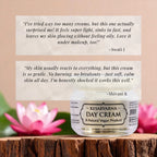 Kesarvarna Natural Day Cream | Saffron, Lotus Seed and Rosehip Extracts | 50gm