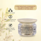 Kumkumadi Night Cream | 30 Solar Infused herbs in Kumkumadi Oil | Natural Butters & Essential Oils | COSMOS Certified Emulsifiers | 50gm