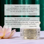 Lotus Fantasy Night Cream | Eco-Certified Ginseng Extract, Lotus Seed Extract | 50gm