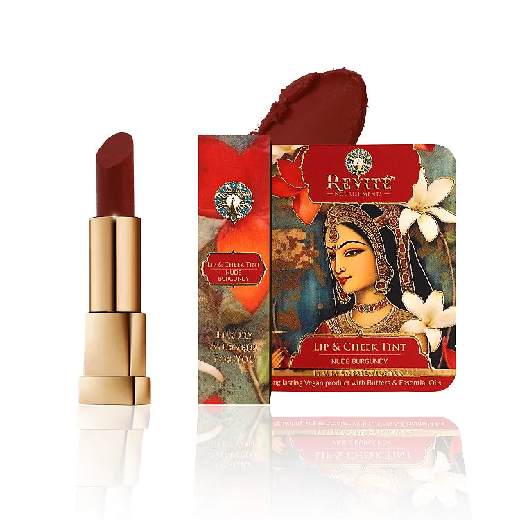 Nude Burgundy Lip & Cheek Tint