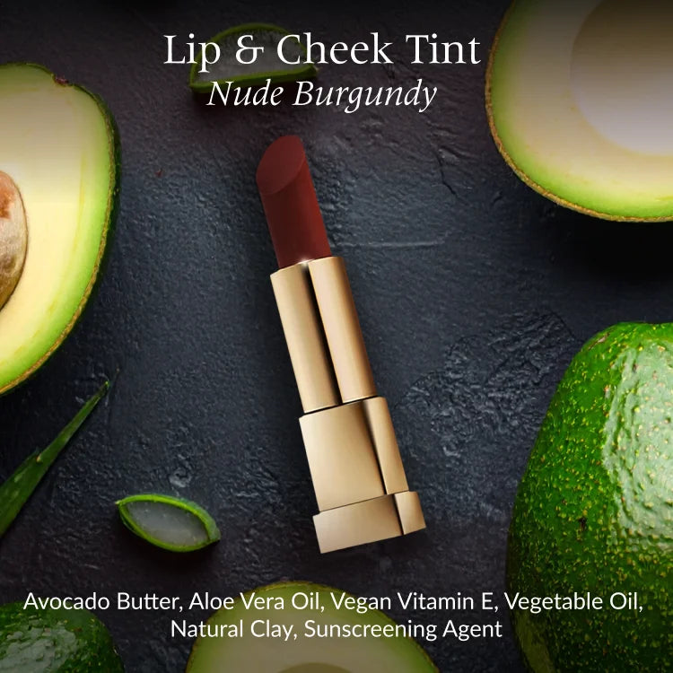 Nude Burgundy Lip & Cheek Tint