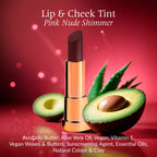 Pink Nude Shimmer Lip and Cheek Tint