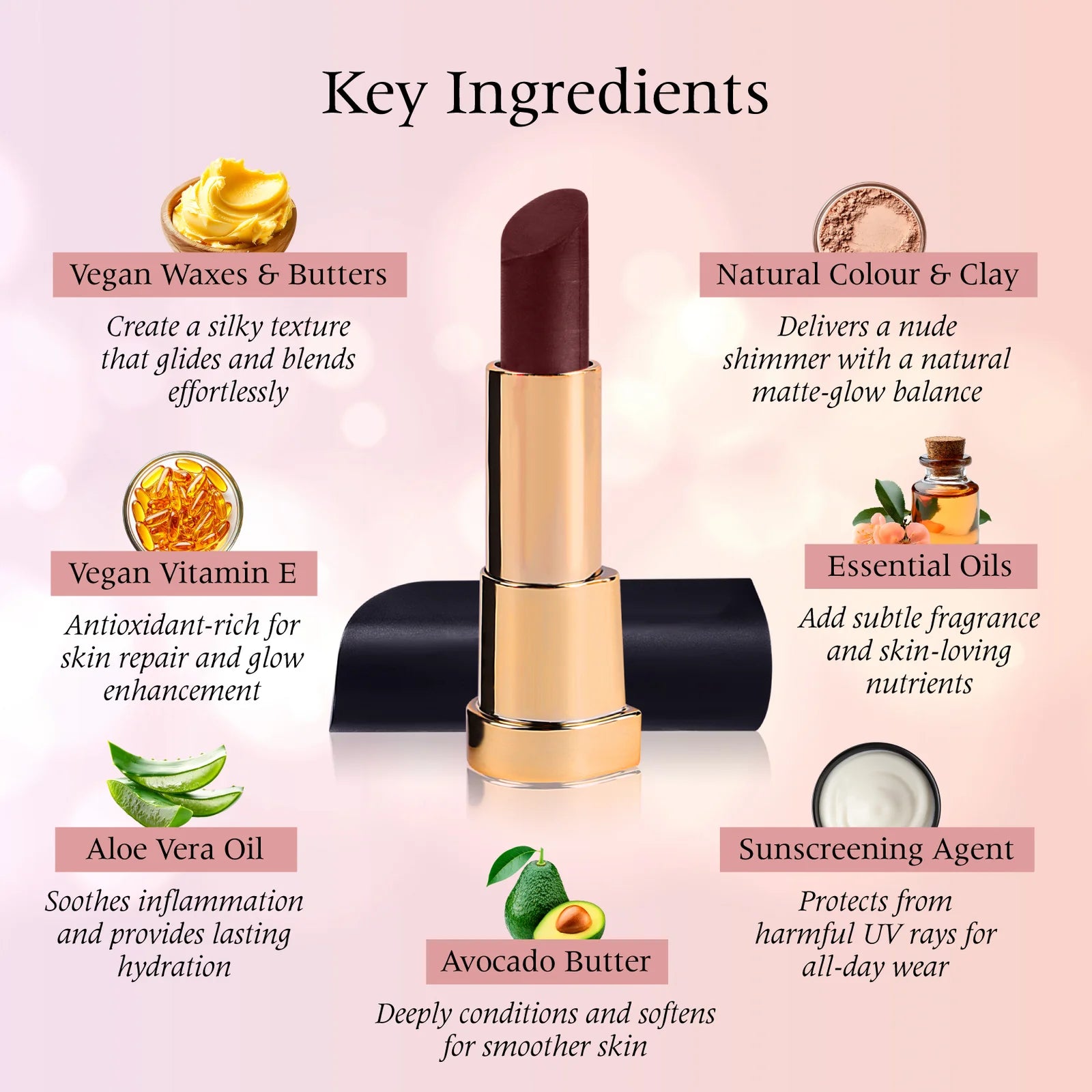 Pink Nude Shimmer Lip and Cheek Tint