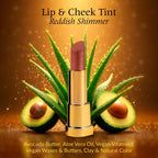 Reddish Shimmer Lip and Cheek Tint