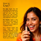 Reddish Shimmer Lip and Cheek Tint